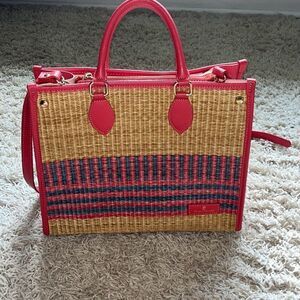 CHIARA FERRETTI Italian Woven Large crossbody